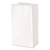Grocery Paper Bags, 16# Size, 40# Basis Weight, 7.75" x 4.75" x 16", White, 500/Bundle