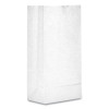 Grocery Paper Bags, 2# Size, 30# Basis Weight, 4.13" x 2.63" x 7.88", White, 500/Bundle