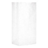Grocery Paper Bags, 4# Size, 30# Basis Weight, 5" x 3.13" x 9.88", White, 500/Bundle
