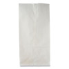 Grocery Paper Bags, 6# Size, 35# Basis Weight, 5.88" x 3.63" x 11", White, 500/Bundle