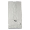 Grocery Paper Bags, 8# Size, 35# Basis Weight, 6" x 3.88" x 12.5", White, 500/Bundle