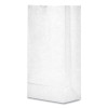 Grocery Paper Bags, 8# Size, 35# Basis Weight, 6" x 3.88" x 12.5", White, 500/Bundle
