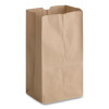Grocery Paper Bags, 20# Squat Size, Extra-Heavy-Duty, 60# Basis Weight, 8.13" x 5.88" x 12.5", Kraft, 500/Bundle
