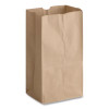 Grocery Paper Bags, 2# Size, X-Heavy-Duty, 50# Basis Weight, 4.13" x 2.63" x 7.88", Kraft, 250 Bags/Pack, 2 Packs/Bundle