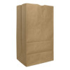 Grocery Paper Bags, 25# Squat Size, Extra-Heavy-Duty, 60# Basis Weight, 8.25" x 5.25" x 16.13", Kraft, 500/Bundle