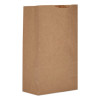 Grocery Paper Bags, 3# Size, Extra-Heavy-Duty, 50# Basis Weight, 4.74" x 2.91" x 8.66", Kraft, 500/Bundle
