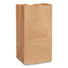 Grocery Paper Bags, 4# Size, Extra-Heavy-Duty, 50# Basis Weight, 5" x 3.13" x 9.88", Kraft, 500/Bundle