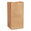 Grocery Paper Bags, 6# Size, Extra-Heavy-Duty, 50# Basis Weight, 5.88" x 3.63" x 11", Kraft, 500/Bundle