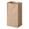 Grocery Paper Bags, 8# Size, Extra-Heavy-Duty, 60# Basis Weight, 6" x 3.88" x 12.5", Kraft, 500/Bundle