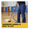 Invader Side-Gate Wood Wet-Mop Handle, 1" Dia x 60", Natural, 12/Carton
