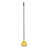 Invader Fiberglass Side-Gate Wet-Mop Handle, 54", Gray/Yellow