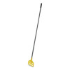 Invader Fiberglass Side-Gate Wet-Mop Handle, 60", Gray/Yellow