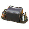 Venue Napkin Dispenser With Advertising Inset, 6.5 x 6.13 x 6.9, Black
