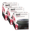 Linear Low Density Can Liners With Accufit Sizing, 55 Gal, 0.9 Mil, 40" x 53", Clear, 50 Bags/Box, 3 Boxes/Carton