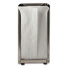 Tabletop Napkin Dispenser, Tall Fold, 3.75 x 4 x 7.5, Chrome