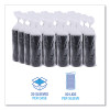 Hot Cup Lids, Fits 8 Oz Hot Cup, Plastic, Black, 1,000/Carton