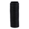 Hot Cup Lids, Fits 8 Oz Hot Cup, Plastic, Black, 1,000/Carton