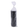 Hot Cup Lids, Fits 8 Oz Hot Cup, Plastic, Black, 1,000/Carton