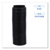 Hot Cup Lids, Fits 8 Oz Hot Cup, Plastic, Black, 1,000/Carton