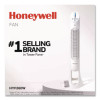 Quietset Whole Room Tower Fan, 5 Speeds, White