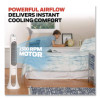 Quietset Whole Room Tower Fan, 5 Speeds, White