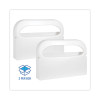Toilet Seat Cover Dispenser, 16 X 3 X 11.5, White, 2/Box