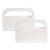 Toilet Seat Cover Dispenser, 16 X 3 X 11.5, White, 2/Box
