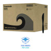 Heavyweight Polypropylene Cutlery, Knife, Plastic, Black, 1,000/Carton