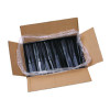 Heavyweight Polypropylene Cutlery, Knife, Plastic, Black, 1,000/Carton