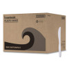 Mediumweight Polystyrene Cutlery, Knife, Plastic, White, 100/Box, 10 Boxes/Carton