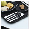 Heavyweight Wrapped Polypropylene Cutlery, Knife, Plastic, Black, 1,000/Carton