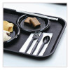 Heavyweight Wrapped Polypropylene Cutlery, Knife, Plastic, Black, 1,000/Carton