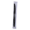 Heavyweight Wrapped Polystyrene Cutlery, Knife, Plastic, Black, 1,000/Carton