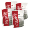 Antibacterial Gym Wipes Refill, 1-Ply, 6 x 8, Unscented, White, 700 Wipes/Pack, 4 Packs/Carton