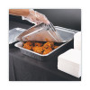 Aluminum Steam Table Pan Lids, Fits Full-Size Deep Pan, 380 Gauge, 0.63" Deep, 12.88 x 20.81, 50/Carton