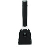 Snap-On Fiberglass Dust Mop Handle, 1" Dia x 60", Gray/Black