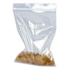 Plastic Zipper Bags, 32 Oz, 7" x 8", Clear, 1,000 Bags/Box, 2 Boxes/Carton