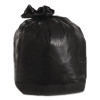 Low-Density Can Liners, 20 Gal, 1.25 Mil, 30" x 36", Black, Flat Pack, 100/Carton