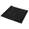 Low-Density Can Liners, 56 Gal, 1.6 Mil, 43" x 47", Black, Flat Pack, 100/Carton