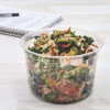 Microgourmet Food Container, 16 Oz, Translucent, Plastic, 50/Pack, 10 Packs/Carton