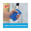 Non-Scratch Multi-Purpose Scrub Sponge, 4.4 X 2.6, 0.8" Thick, Blue, 3/Pack