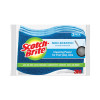 Non-Scratch Multi-Purpose Scrub Sponge, 4.4 X 2.6, 0.8" Thick, Blue, 3/Pack