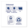 Universal Dinner Napkins, 1-Ply, 17 x 17, 1/4 Fold, White, 4008/Carton
