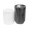 Newspring Versatainer Microwavable Containers, 24 Oz, 7" Diameter, Black/Clear, Plastic, 150/Carton