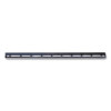 Stainless Steel "S" Channel With Soft Rubber, 18" Wide Blade