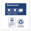 Advanced Dinner Napkins, 2-Ply, 15 x 17, 1/8 Fold, White, 100/Pk, 28 Pk/Ct