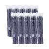 Optima Reclosable Lids For Hot Paper Cups, Fits 10 Oz To 24 Oz Hot Cups, Plastic, Black, 1,000/Carton