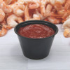 Polystyrene Portion Cups, 4 Oz, Plastic, Black, 250/Bag, 10 Bags/Carton