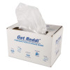 Get Reddi Freezer Food Storage Bags For Full-Size Bun Pans, Includes Twist-Ties, 27" x 37", Natural, 200/Carton
