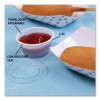 Portion Cups, 2 Oz, Plastic, Clear, 250/Sleeve, 10 Sleeves/Carton